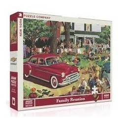 Puzzle New York Puzzle Company - Family Reunion - General Motors - 1000 Pièces