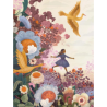 Puzzle New York Puzzle Company - The New Yorker : Among Flowers - 500 Pièces