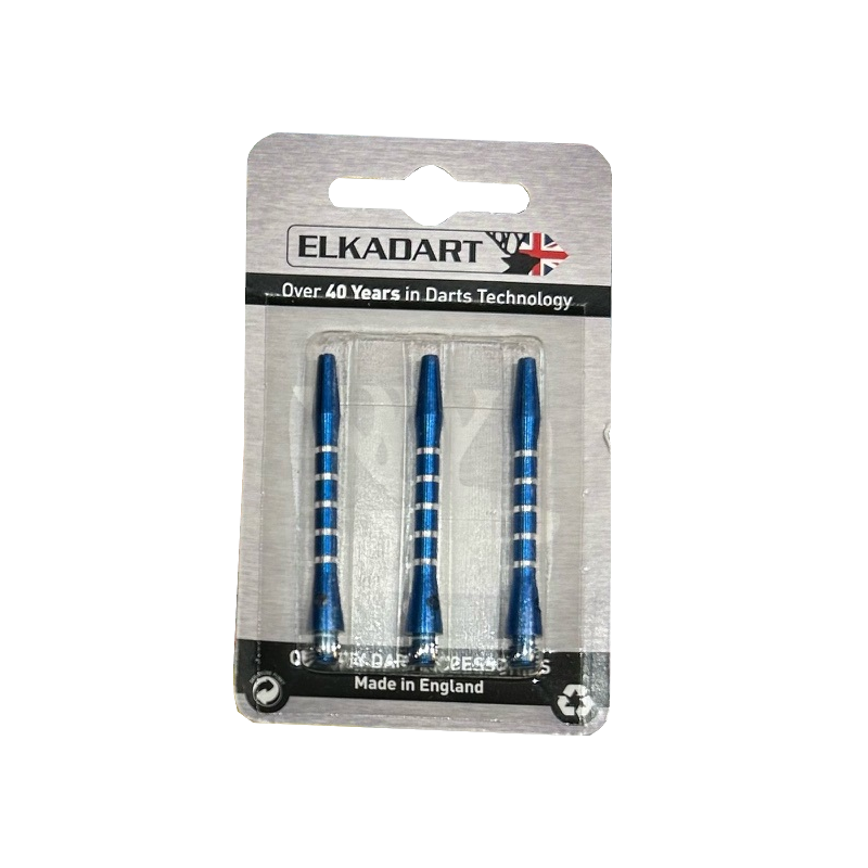 Embouts Fléchettes Alu Couleur Uni : Bleu Embouts Fléchettes Alu Couleur Uni : Bleu