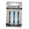 Embouts Fléchettes Alu Couleur Uni : Bleu