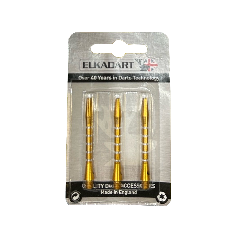 Embouts Fléchettes Alu Couleur Uni : Jaune Embouts Fléchettes Alu Couleur Uni : Jaune