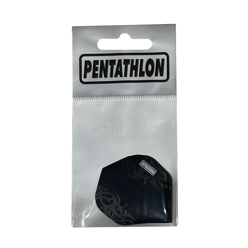 Ailettes Pentathlon Flights Standard : Noir Ailettes Pentathlon Flights Standard : Noir