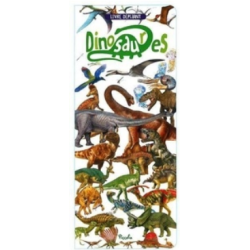 Livre Dépliant "Cherche et Trouve" - Dinosaures
