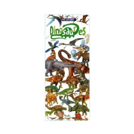 Livre Dépliant "Cherche et Trouve" - Dinosaures