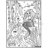 Ludocolor : Tableau velours - La Sirène