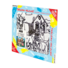 Ludocolor : Tableau velours - Jument et Poulain