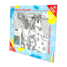 Ludocolor : Tableau velours - La Licorne Arc-en-ciel