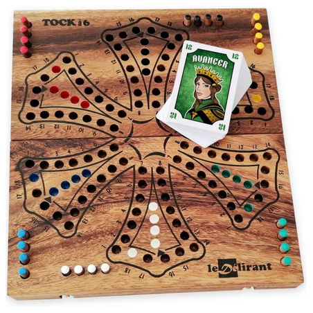 Jeux de société - Tock à 6 Pliable : "Le Délirant"