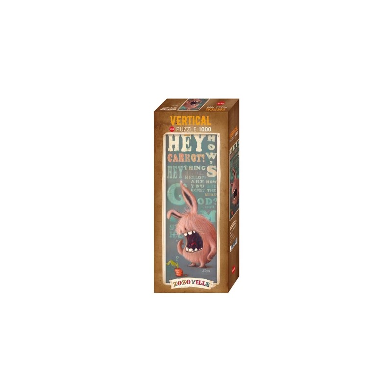 Puzzle Heye : Zozoville Carrot de Johan Potma - 1000 Pièces Puzzle Heye : Zozoville Carrot de Johan Potma - 1000 Pièces