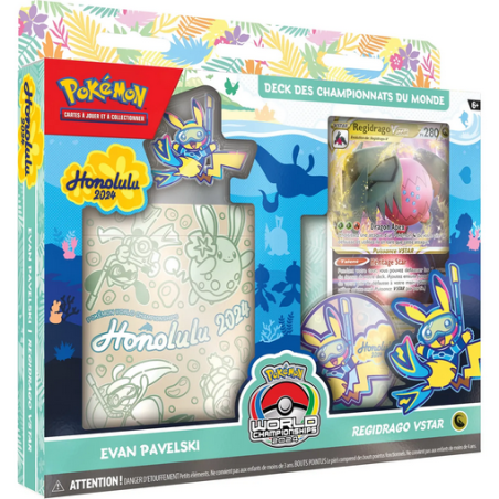Pokémon - Deck Des Championnats Du Monde 2024 : Evan Pavelski
