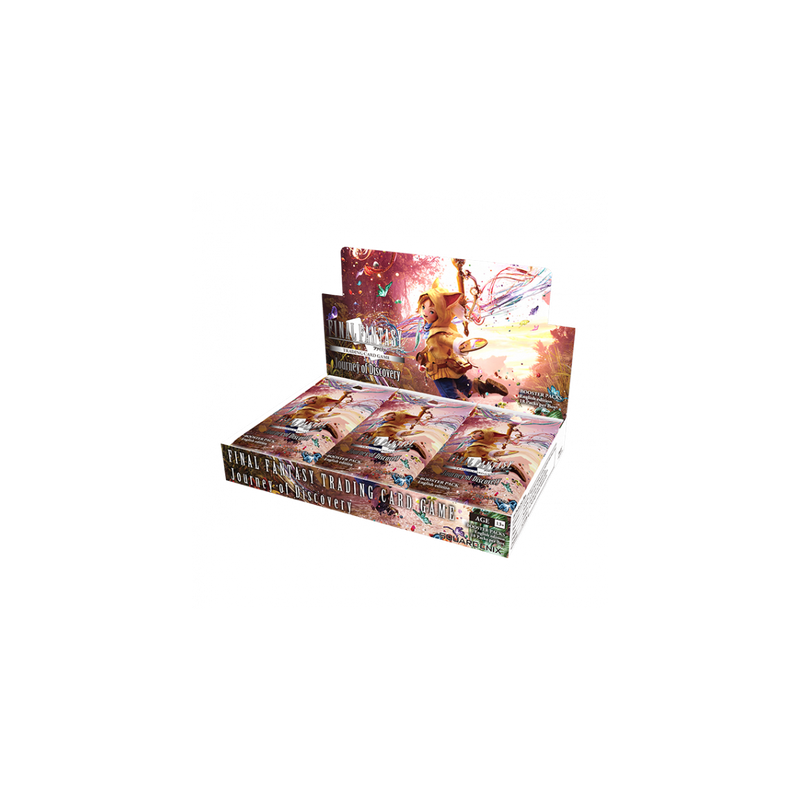 PROCHAINEMENT : Final Fantasy TCG - Opus 27 Boite Complète Booster - Journey of Discovery PROCHAINEMENT : Final Fantasy TCG - Opus 27 Boite Complète Booster - Journey of Discovery