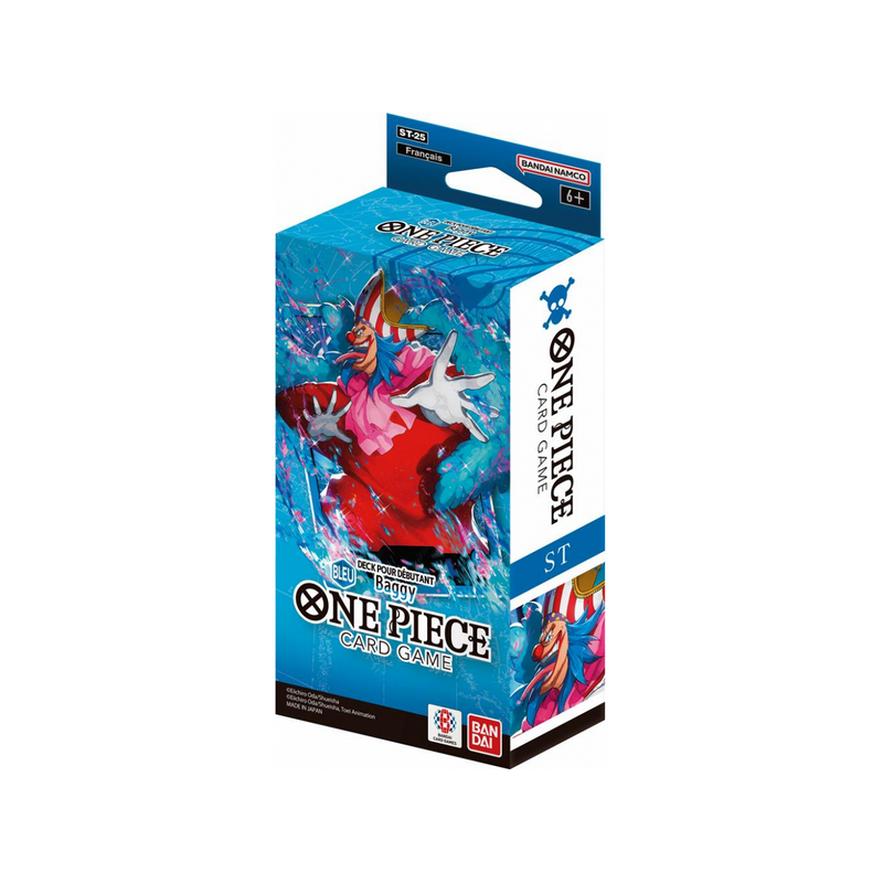 One Piece : Deck de démarrage : Bleu - Baggy ST25 - Français One Piece : Deck de démarrage : Bleu - Baggy ST25 - Français