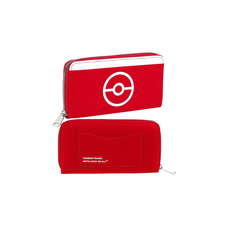 Pokémon - Trainer TECH - Portefeuille à fermeture éclair Pokémon - Trainer TECH - Portefeuille à fermeture éclair