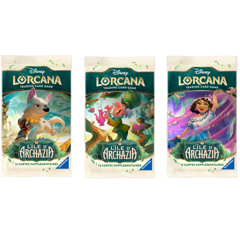 Booster Disney Lorcana : L'Ile d'Archazia Booster Disney Lorcana : L'Ile d'Archazia