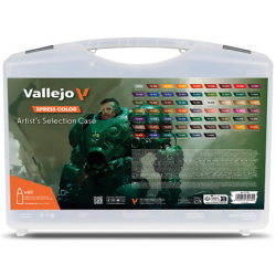 Peinture Vallejo - Mallette 60 teintes - Xpress Color :