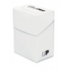 Ultra Pro - Deck Box - Boîte de Rangement 80+ : Blanc