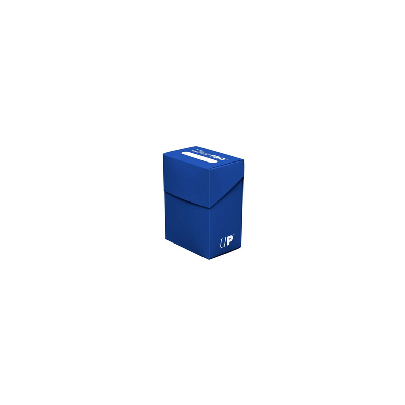 Ultra Pro - Deck Box - Boîte de Rangement 80+ : Bleu