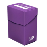 Ultra Pro - Deck Box - Boîte de Rangement 80+ : Violet