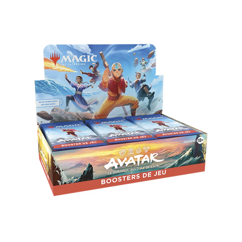 MTG - Boite de Booster de Jeu Magic : Avatar, le dernier maître de l’air - Boîte Complète