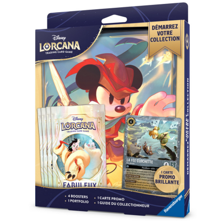 Disney Lorcana - Coffret Démarrez Votre Collection - Fabuleux