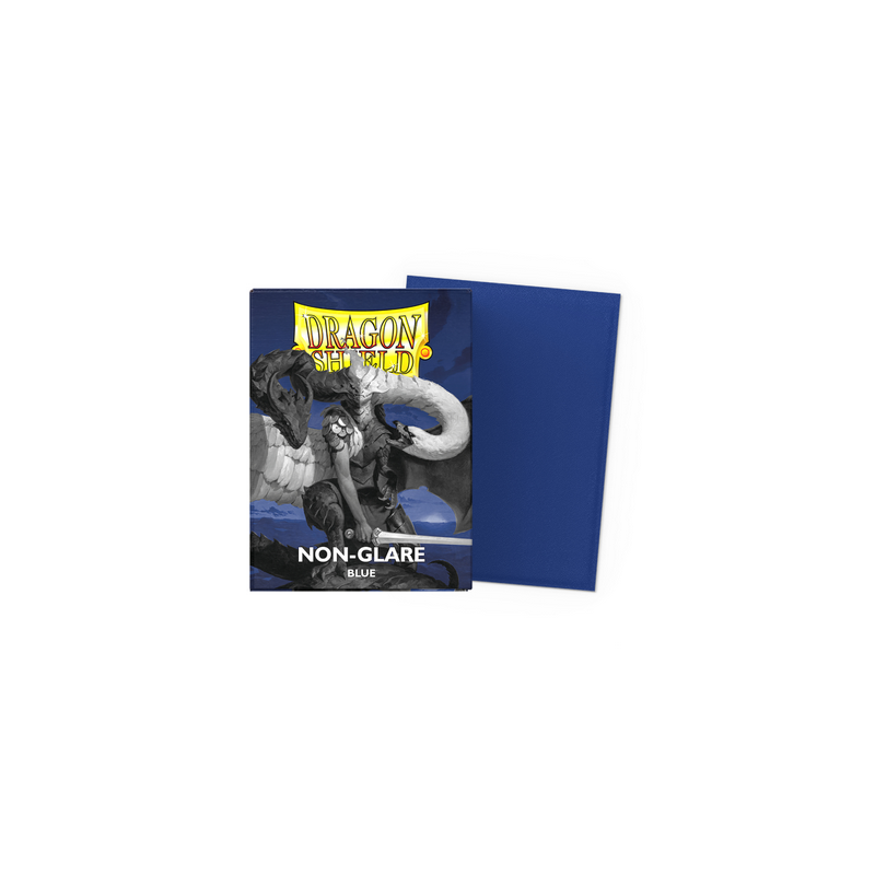 Protège-cartes Dragon Shield - 100 Standard Sleeves Non-Glare : Bleu