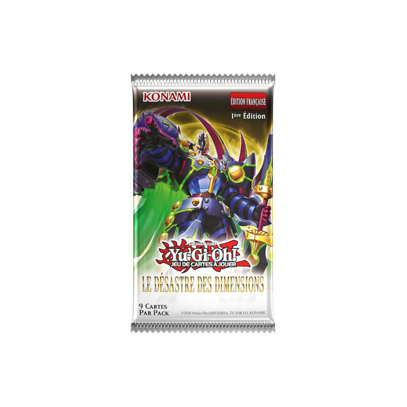 YGO - Booster Yu-Gi-Oh! Le Désastre Des Dimensions
