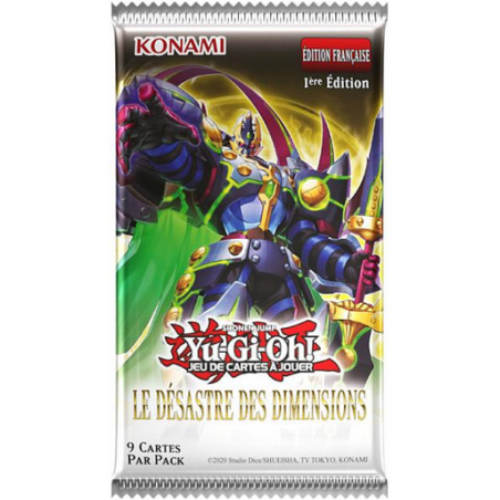 YGO - Booster Yu-Gi-Oh! Le Désastre Des Dimensions