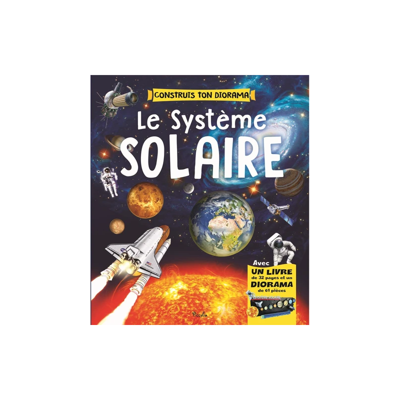 Livre Diorama à Construire : Le système solaire