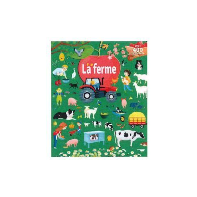 Livre Gommettes avec 400 autocollants - La Ferme