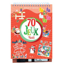 Livre jeux - 70 jeux Noel
