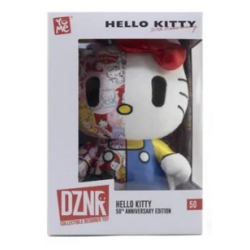 Peluche DZNR - Sanrio (Hello Kitty And Friends) : Hello Kitty, 50ème Anniversaire