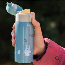 Bouteille Thermos 350ML Gibhli : Grimaces - Mon Voisin Totoro
