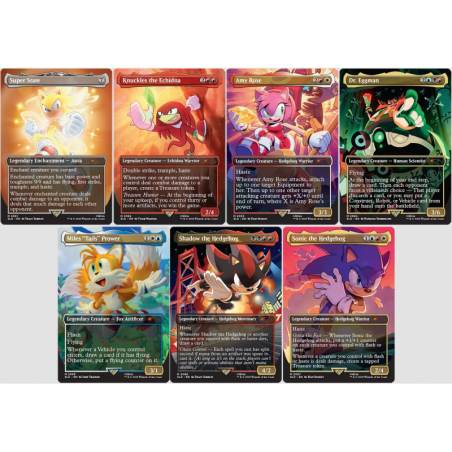 MTG - Magic the Gathering - Secret Lair : Sonic : Friends & Foes