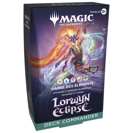 MTG - Magic Deck Commander Lorwyn éclipsé - Danse des éléments