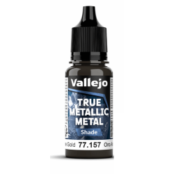 Peinture Vallejo True Metallic Metal - Shade : Arcane Gold - Oro Arcano