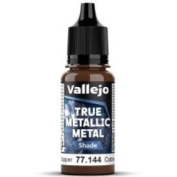 Peinture Vallejo True Metallic Metal - Shade : Ancient Copper - Cuivre Ancien