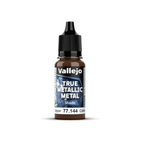 Peinture Vallejo True Metallic Metal - Shade : Ancient Copper - Cuivre Ancien