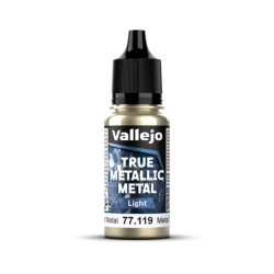Peinture Vallejo True Metallic Metal - Light : Aged Metal - Metal Envejecido