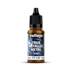 Peinture Vallejo True Metallic Metal - Base : Arcane Gold - Oro Arcano