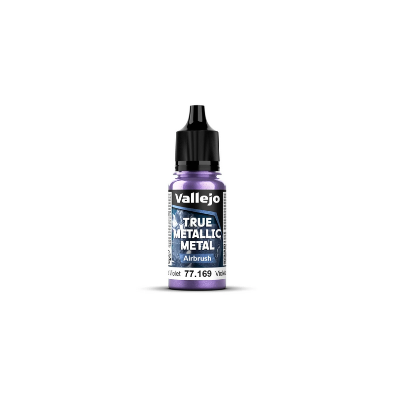 Peinture Vallejo True Metallic Metal - Airbrush : Celestial Violet - Violeta Celestial