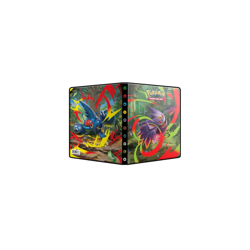 Portfolio 4-Pocket A5 Pokémon ME02 Flammes Fantasmagorique : Mega-Ectoplasma / Méga-Scarhino