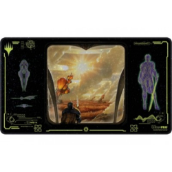 MTG - Tapis de jeu Illustré Magic The Gathering - Holofoil - Adagia, bastion battu par les vents