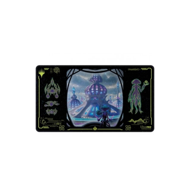 MTG - Tapis de jeu Illustré Magic The Gathering - Holofoil - Uthros, noyau divin titanesque