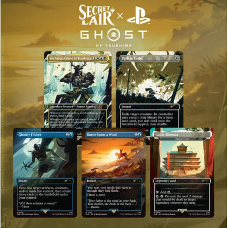 MTG - Magic the Gathering - Secret Lair : Ghost of Tsushima