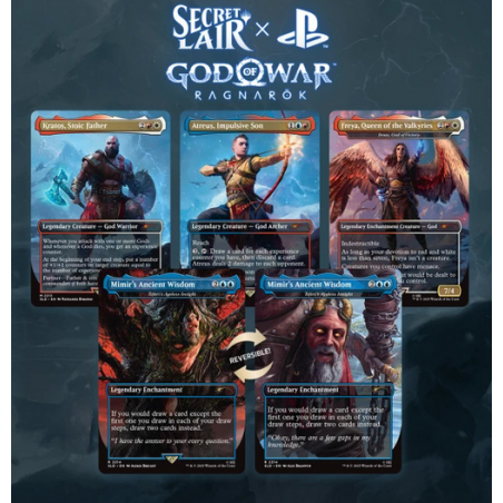 MTG - Magic the Gathering - Secret Lair : God of War: Norse