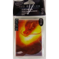 Protège-cartes illustré - Max Protection Standard Size Deck Neo Sleeves - Inferno