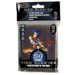 Protège-cartes illustré - Max Protection Standard Size Deck Neo Sleeves Ninja Girl