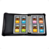 Portfolio - Phoenix Shield - Album PCA Graded Cards 32-Slots Deluxe Zipper - Marron