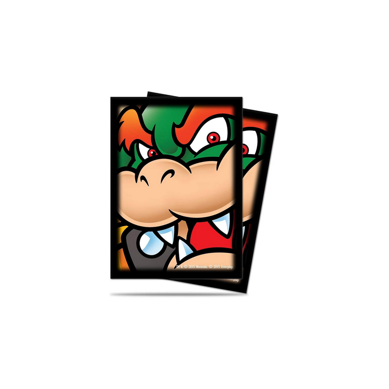 Protège - cartes - 65 Sleeves Standard - Ultra-Pro -  Super Mario Bowser