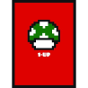 Protège-cartes - 50 Sleeves Standard - Legion - 1 up mario